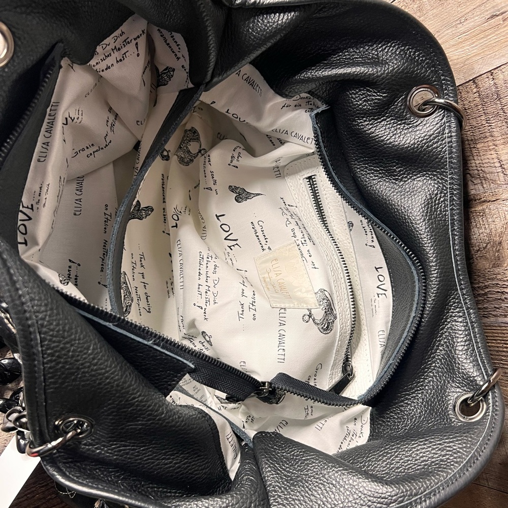 Elisa Cavaletti Black Women's Bag - Picture 11 of 16